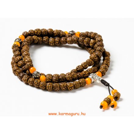 Rudraksha mala, Om Mani Padme Hum mantrás osztó, állítható