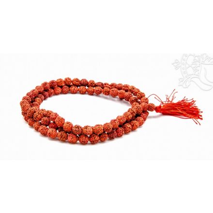 Rudraksha mala - 105 cm - a legmagasabb tudás és szellemi kitartás segítője