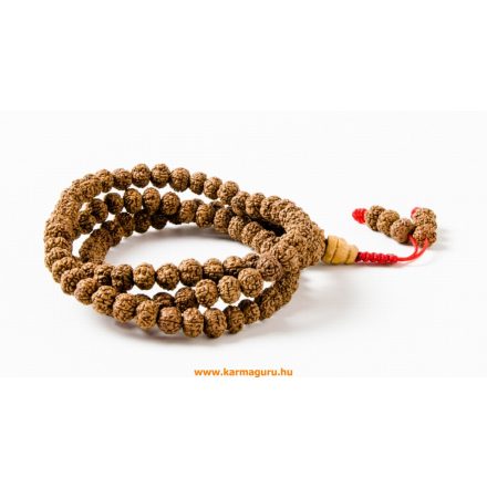 Rudraksha mala, prémium minőség - állítható