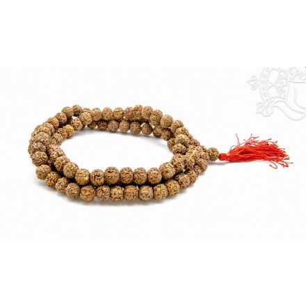 Rudraksha mala, 130 cm - a legmagasabb tudás és szellemi kitartás segítője