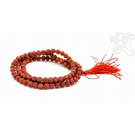 Rudraksha mala, 80 cm - a legmagasabb tudás és szellemi kitartás segítője