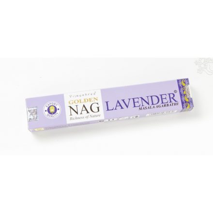 Vijayshree Arany Nag Lavender füstölő