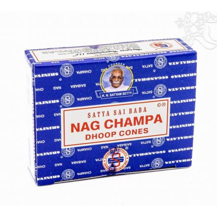 Satya Sai Baba Nag Champa kúpfüstölő