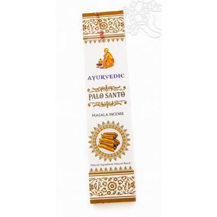 Ayurvedic Palo Santo füstölő