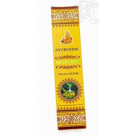 Ayurvedic Nature Fresh (természetes frissesség) füstölő