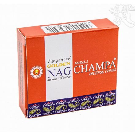 Vijayshree Golden Nag Champa kúpfüstölő