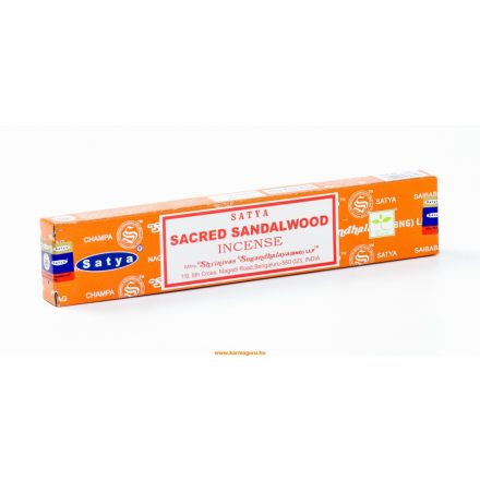 Satya sacred sandalwood (szent szantál) füstölő