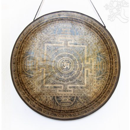 Tamtam gong, Om mandala - 60 cm