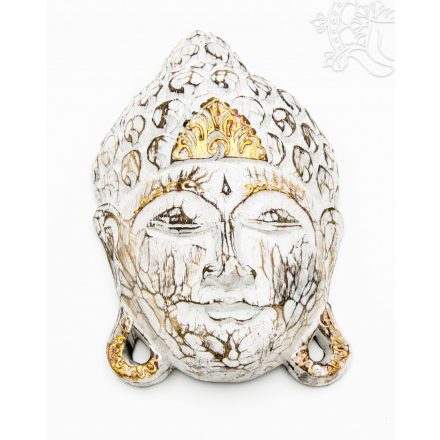 Buddha maszk színes - 25 cm