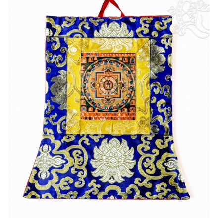 Mandala thanka jellegű falikép