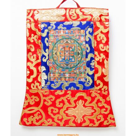 Mandala thanka jellegű falikép