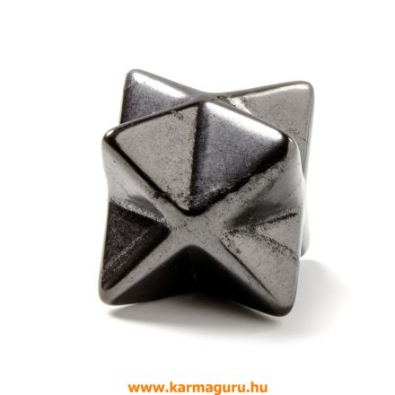 Shungit merkaba - 4 cm