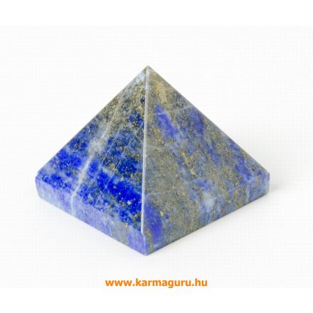 Lápisz lazuli energetizáló piramis - 2,5 cm