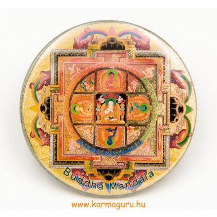 Buddha mandala vastag mágnes