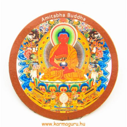 Amitabha Buddha vékony hűtőmágnes