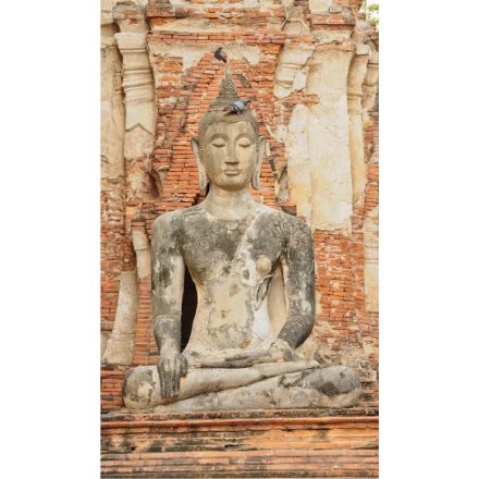 Antik Buddha kép választható kivitelben (vászonkép, vakkeretes vászonkép, falmatrica)